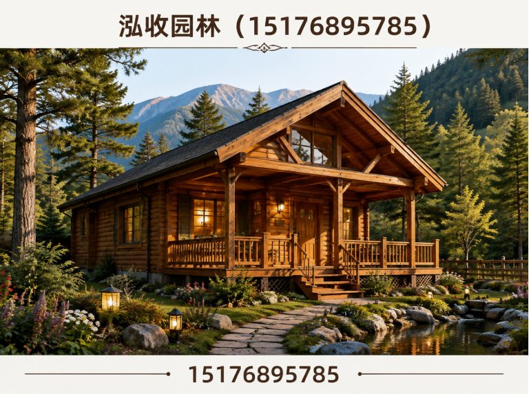 河源京津冀防腐木工程展示图